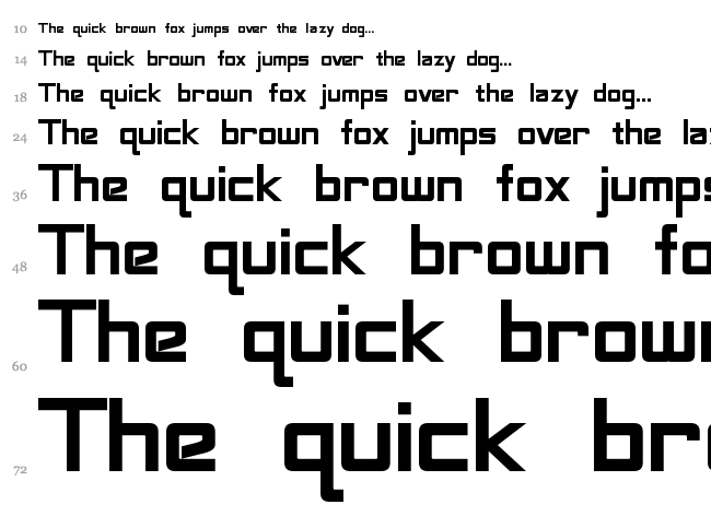 LaBeouf font waterfall